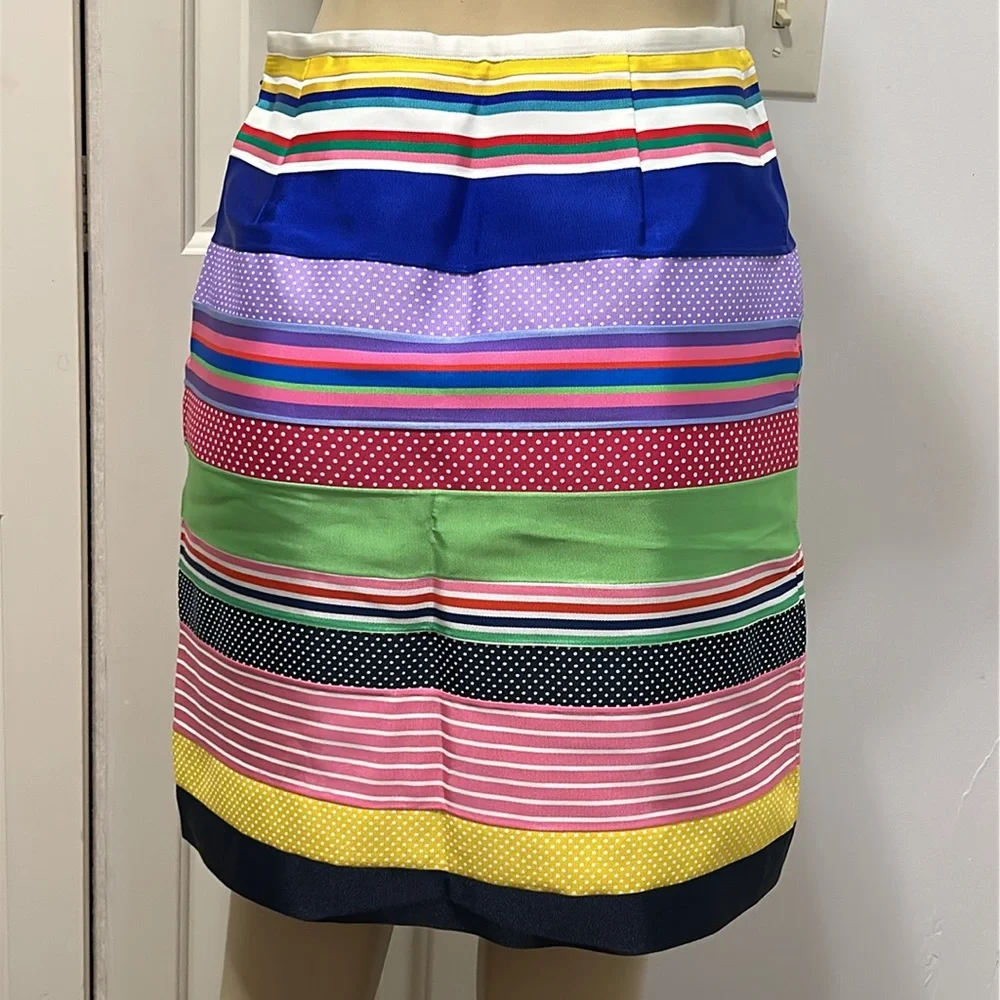 J.Mc Laughlin Colorful  Striped Women's Skirt